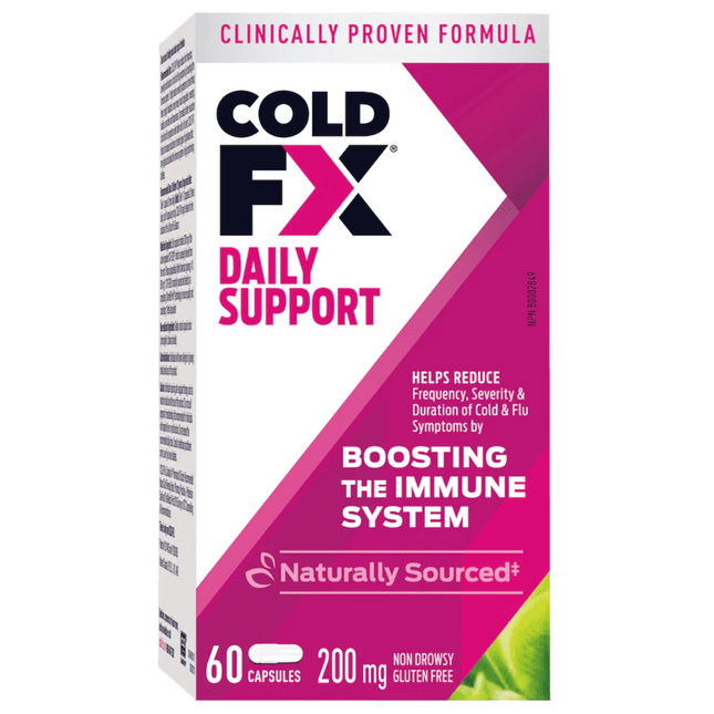 Cold-FX - Capsules de soutien quotidien contre la toux et le rhume | 60 Gélules