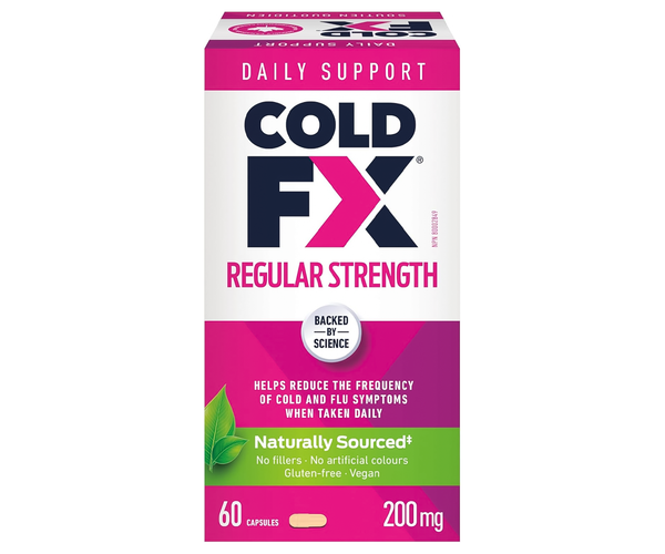Respidex Cold Cold-FX - Regular Strength Cough & Cold Relief Capsules | 60 Capsules ...