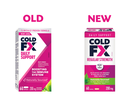 Cold-FX - Regular Strength Cough & Cold Relief Capsules | 60 Capsules