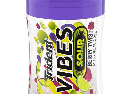 Trident Vibes Gomme Sour - Berry Twist | 40 pièces