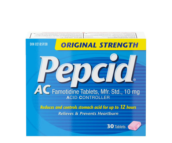 Pepcid AC - Original Strength Tablets | 30 tablets – White Cross E-Store