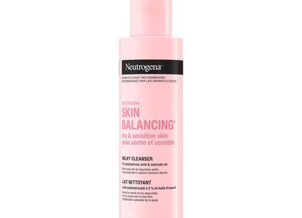 Neutrogena Skin Balancing Milky Cleanser for Dry & Sensitive Skin | 186 ml