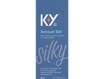K-Y Sensual Silk Personal Lubricant | 40 mL