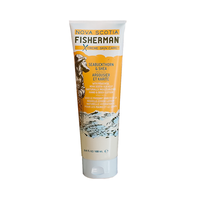Nova Scotia Fisherman - Xtreme Skin Care Hand & Body Lotion, Seabuckthorn and Shea | 100 mL