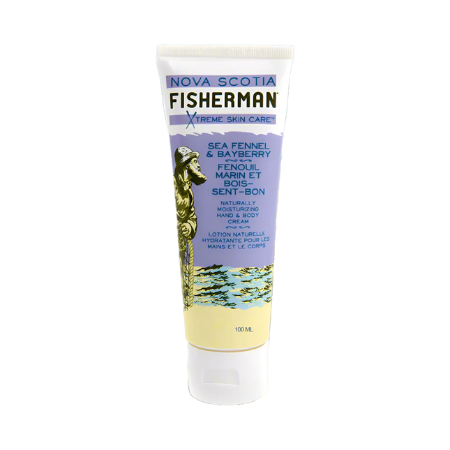 Nova Scotia Fisherman - Lotion hydratante pour les mains et le corps au fenouil marin et au myrique | 100 ml