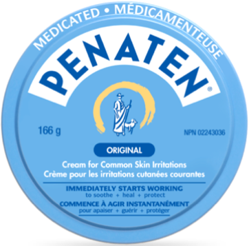 Penaten Medicated Original Cream for Common Skin Irritations | 166 g