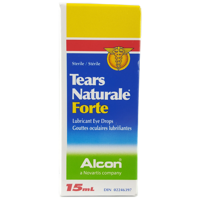Alcon - Gouttes oculaires lubrifiantes Tears Naturale Forte | 15 ml