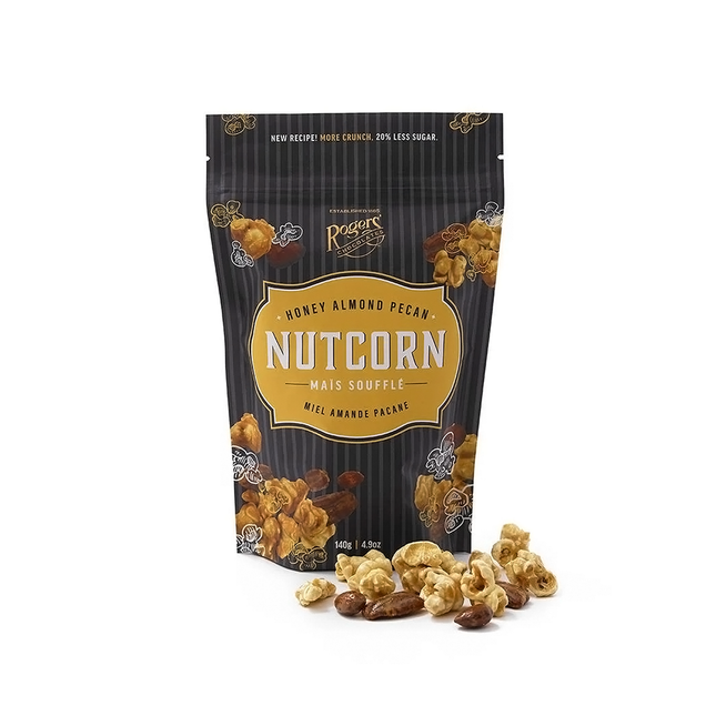 Rogers' Chocolates - Honey Almond Pecan Nutcorn | 140 g