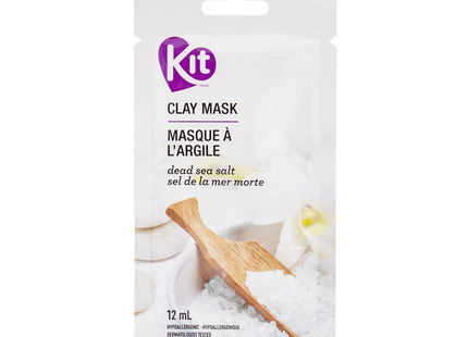 Kit - Clay Mask, Dead Sea Salt | 12 mL