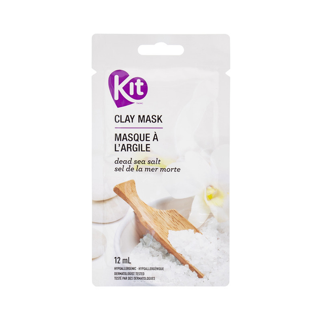 Kit - Clay Mask, Dead Sea Salt | 12 mL