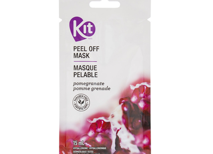 Kit - Peel Off Mask, Pomegranate | 15 mL