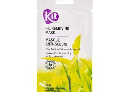 Kit - Oil Removing Mask, Tea Tree Oil & Witch Hazel | 15 mL