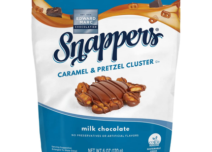 Snappers - Caramel & Pretzel Cluster - Milk Chocolate | 170g – White ...
