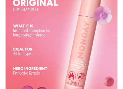 Monday - Original Dry Shampoo with Keratin | 200 mL