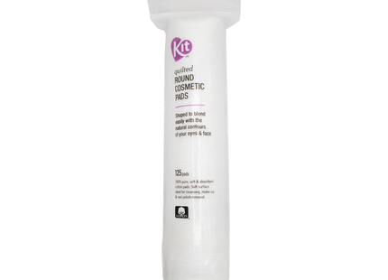 Kit - Quilted Round Cosmetic Pads | 125 Pads