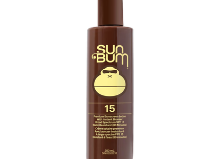 Sun Bum - Premium Sunscreen Lotion with Instant Bronzer SPF 15 | 250 mL