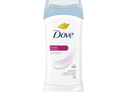Dove - Anti-transpirant solide invisible en poudre 48h | 74 g