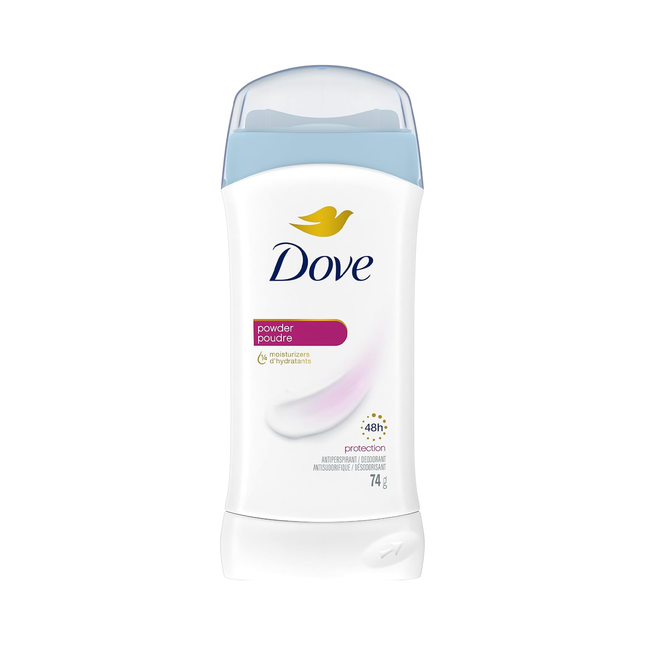 Dove - Powder 48 Hour Invisible Solid Antiperspirant | 74 g