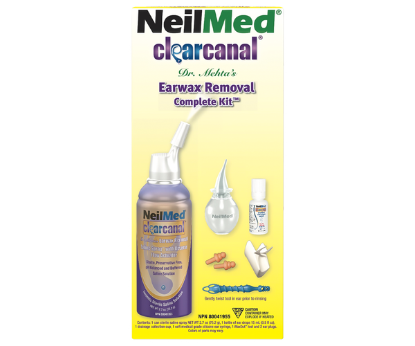 NeilMed - ClearCanal Earwax Removal Complete Kit – White Cross E-Store