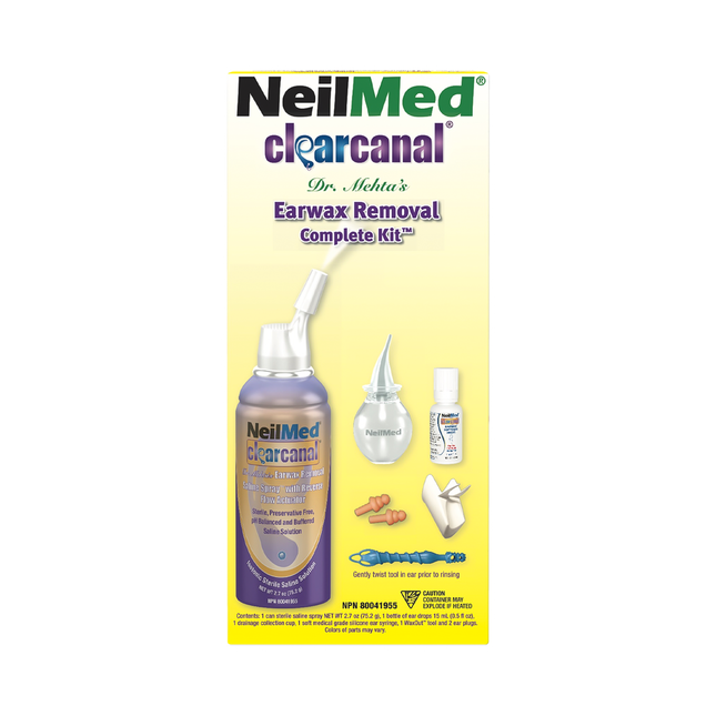 NeilMed - ClearCanal Earwax Removal Complete Kit