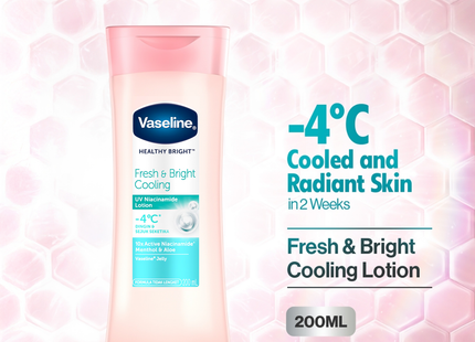 Vaseline - Healthy Bright Fresh & Bright Cooling UV Niacinamide Body Lotion | 200 mL