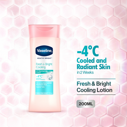 Vaseline - Lait Corporel Éclaircissant Refraîchissant et Éclatant SPF Niacinamide | 200 ml