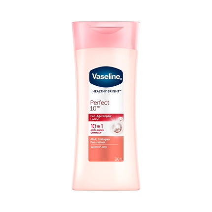 Vaseline - Lait Réparateur Anti-Âge Healthy Bright Perfect 10 | 200 mL