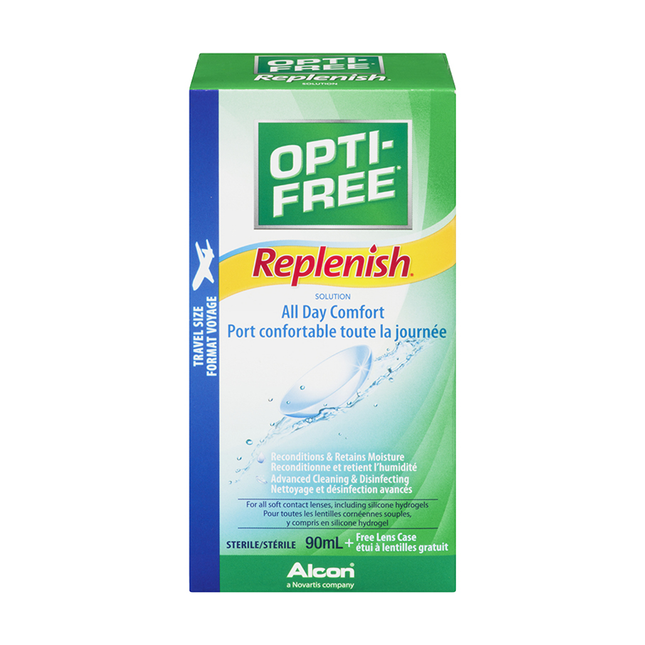 Opti-Free - Replenish Solution for All Day Comfort