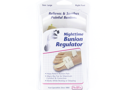 Pedifix - Nighttime Bunion Regulator | Large Right