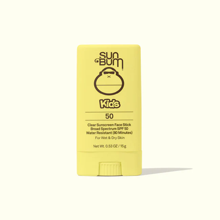 Sun Bum - Kids Clear Sunscreen Face Stick SPF 50 | 15 g