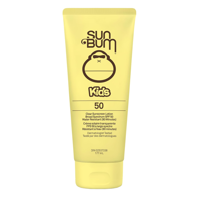 Sun Bum - Lotion écran solaire transparente SPF 50 pour enfants | 177 ml