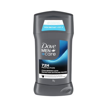 Dove - Men+Care 72H Protection Stain Defense Clean Antiperspirant | 76 g
