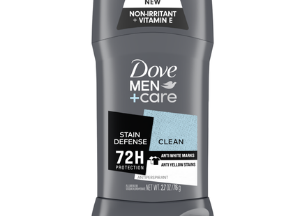 Dove - Men+Care Stain Defense Clean Non Irritant Antiperspirant | 76 g
