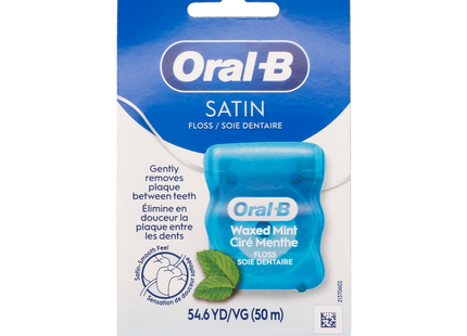 Oral-B - Satin Waxed Mint Floss | 50 m