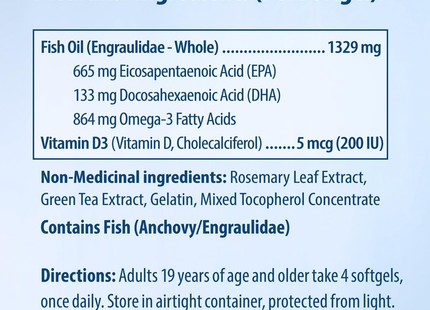 AquaOmega - 5X Ultimate Strength EPA | 240 Softgels