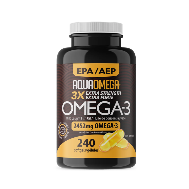 AquaOmega - Daily Maintenance 3x | 240 Softgels