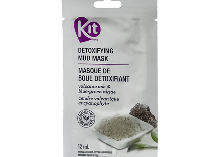 Kit - Detoxifying Mud Mask, Volcanic Ash & Blue-Green Algae | 12 mL