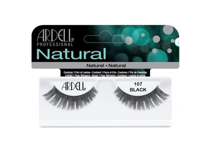 Ardell - Cils de mode naturels - 107 Noir | 1 paire