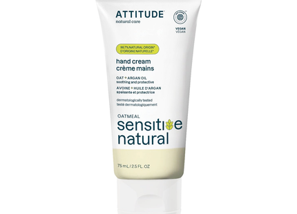 Attitude - Hand Cream OAT + ARGAN OIL | 75 mL