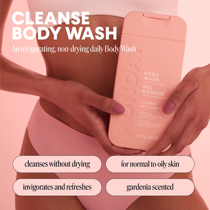Lundi - Gel douche à l'extrait de pamplemousse | 600 mL