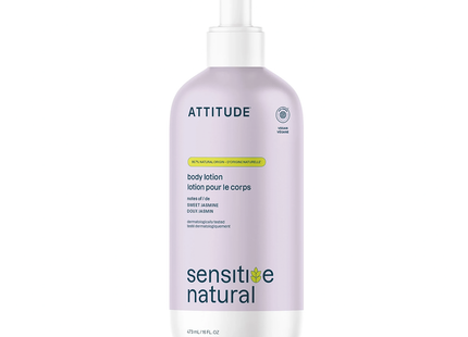 Attitude - Sensitive Natural Body Lotion, Sweet Jasmine | 473 mL