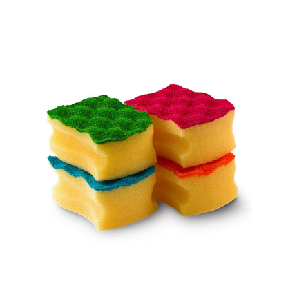 Vileda - Scrunge Colours 4 IN 1 | 4x