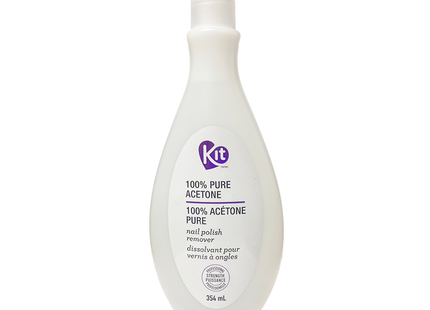 Kit - 100% Pure Acetone Nail Polish Remover | 354 mL