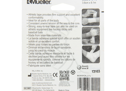 Mueller - Athletic Tape 1.5" Premium Grade | 1 Roll