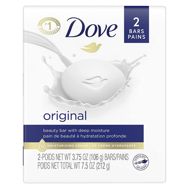 Dove - Original Beauty Bar with Deep Moisture | 2 x106 g