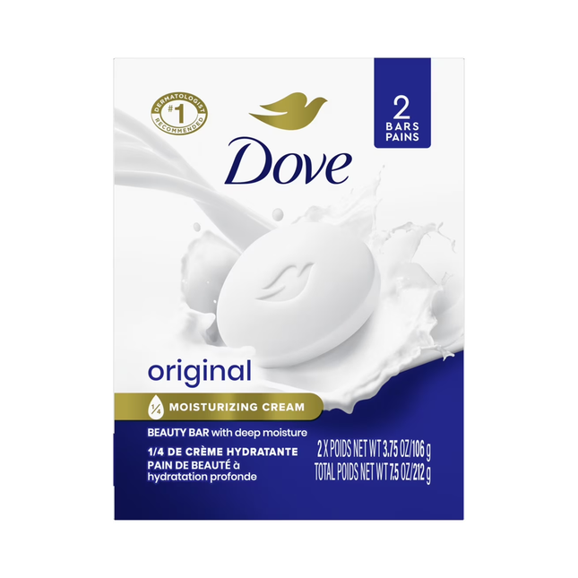 Dove - Original Beauty Bar with Deep Moisture | 2 x 106 g