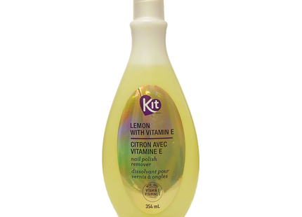 Kit - Lemon With Vitamin E Nail Polish Remover | 354 mL