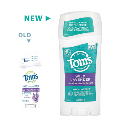 Tom's of Maine - Déodorant 24 heures - Lavande sauvage | 64g