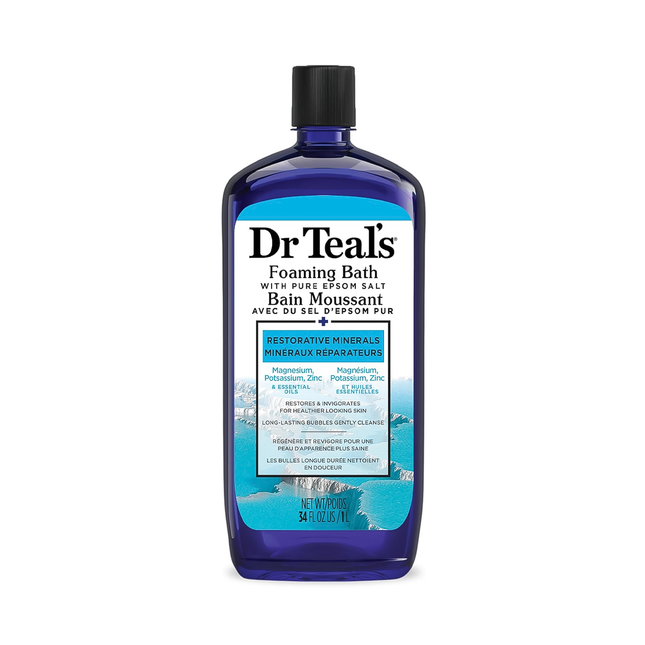 Dr. Teal's - Foaming Bath with Pure Epsom Salt and Restorative Minerals | 1 L