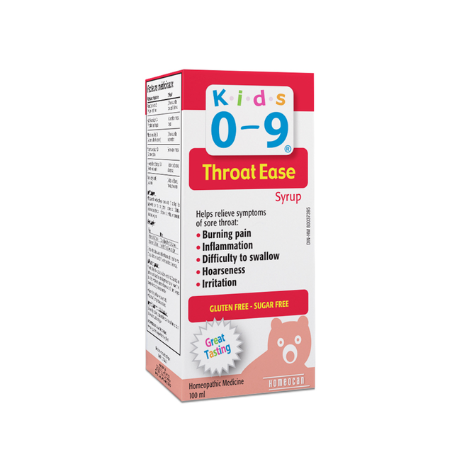 HOMEOCAN - Kids 0-9 Throat Ease | 100 mL